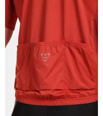 Męska koszulka kolarska CAVALET-M KILPI czerwony