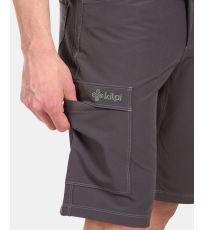 Męskie krótkie spodenki KILKIS-M KILPI Ciemno szary