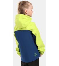 Dziecięca kurtka softshellowa RAVIO-J KILPI Ciemny niebieski