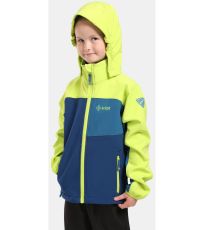 Dziecięca kurtka softshellowa RAVIO-J KILPI Ciemny niebieski