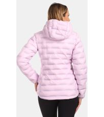 Damska ocieplana kurtka ALBA-W KILPI Jasnoróżowy