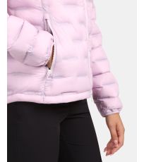 Damska ocieplana kurtka ALBA-W KILPI Jasnoróżowy