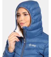 Damski ocieplany płaszcz LEILA-W KILPI Ciemny niebieski