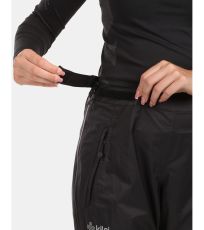 Damskie wodoodporne spodnie hardshell ALPIN-W KILPI Czarny