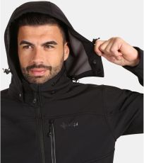 Męska kurtka softshellowa RAVIO-M KILPI Czarny