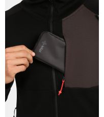 Męski outdoorowy sweter merino MERINI-M KILPI Czarny