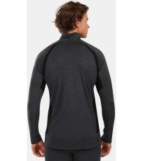Męski t-shirt termoaktywny merino JAGER-M KILPI Czarny