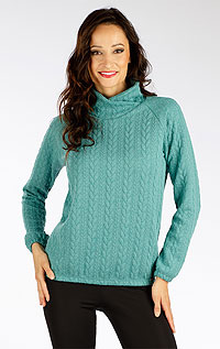 Damska bluza ze stójką 7F104 LITEX