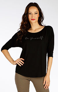 Damski t-shirt z rękawem 3/4 7F212 LITEX