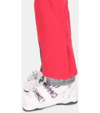 Damskie spodnie narciarskie- większe rozmiary ELARE-W KILPI Różowy