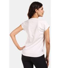 Damski t-shirt bawełniany ROANE-W KILPI biały