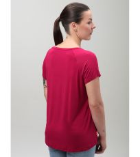 Damski t-shirt BRULLA LOAP czerwony