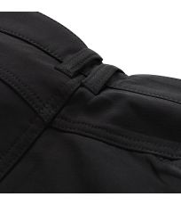 Męskie spodnie softshellowe CARB 3 INS. ALPINE PRO czarny