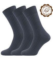 Męskie bawełniane skarpetki- 3 pary Zebran Lonka