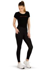 Damskie legginsy jeździeckie J1385 LITEX czarny