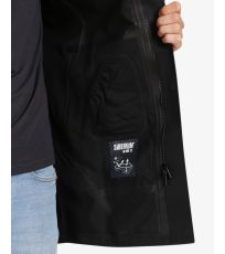 Męski płaszcz wodoodporny IVAR-M KILPI Czarny