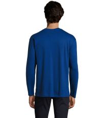 Męski t-shirt z długim rękawem MONARCH SOĽS Ultramaryna