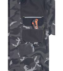 Męska kurtka robocza SHELDON CAMOU Cerva szary kamuflaż