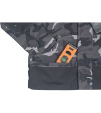 Męska kurtka robocza SHELDON CAMOU Cerva szary kamuflaż