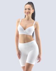 Damskie bokserki wyższe 03017P GINA biały