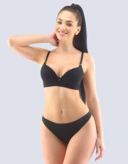 Damskie stringi biodrówki 05014P GINA czarny