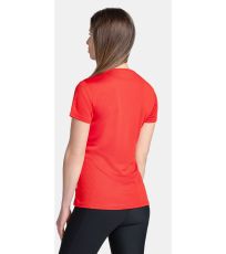 Damski t-shirt do biegania DIMA-W KILPI czerwony