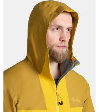 Męska kurtka membranowa MAMBA-M KILPI złota