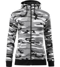 Bluza damska Camo Zipper Malfini