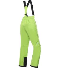 Dziecięce spodnie narciarskie LERMONO ALPINE PRO lime green
