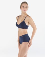 Klasyczne majtki ze wzmocnionym pasem 00052P GINA lukrecja-pomidorowy