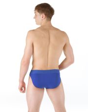 Męskie slipy z wąskim bokiem 70070P GINA niebieski