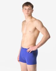 Męskie bokserki z krótkimi nogawkami 73125P GINA niebieski