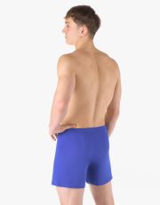 Męskie bokserki luźne 75194P GINA niebieski