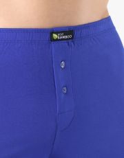 Męskie bokserki luźne 75194P GINA niebieski