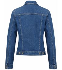 Kurtka dżinsowa damska CR-A315 Cross BŁĘKITNY