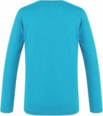 Chłopięcy t-shirt z długim rękawem BINUS LOAP niebieski