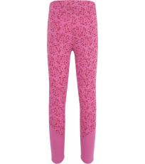 Dziewczęce bawełniane legginsy BILENA LOAP Różowy