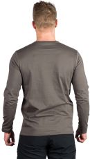 Męski t-shirt z bawełny organicznej DACSO NORTHFINDER ciemnozielony