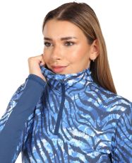 Damski t-shirt termoaktywny WILLEA-W KILPI Ciemny niebieski