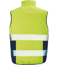 Unisex dwustronna ocieplana kamizelka ostrzegawcza R332X Result 