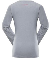 Koszulka dziecięca z długim rękawem TEOFILO 10 ALPINE PRO różowy