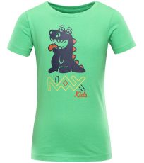 Koszulka dziecięca LIEVRO NAX klasyczny zielony