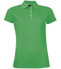 Damska funkcyjna koszula polo PERFORMER WOMEN SOĽS Zielony