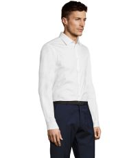 Męska koszula z długim rękawem BRODY MEN SOĽS biały