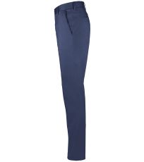 Męskie spodnie satynowe JARED MEN SOĽS ciemnoniebieski