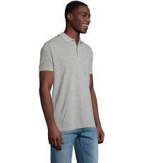 Męska koszula polo PLANET MEN SOĽS Szary melanż