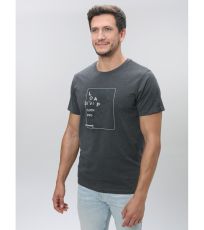 Męski t-shirt BOHOR LOAP Czarny