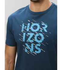 Męski t-shirt ALRO LOAP niebieski