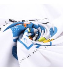 Dziecięcy t-shirt z bawełny organicznej ECOMO 3 ALPINE PRO biały