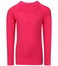 Dziewczęcy t-shirt termoaktywny CAROL-JG KILPI Różowy
